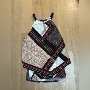 White House Black Market Women’s Patterned Women's Top Size Large